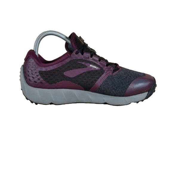 Brooks - PureGrit 7 - Running Shoes - Purple/Gray - Women's - 7.5 - 1202801B080 - Picture 5 of 9
